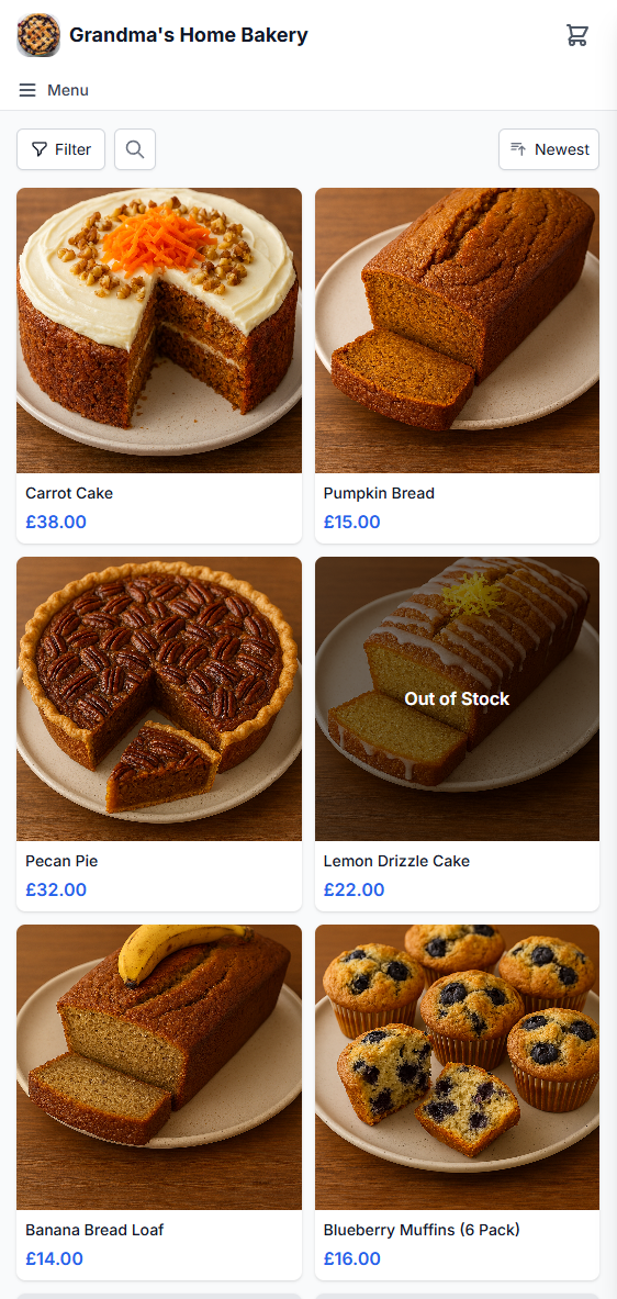 Shelfkit store dashboard on mobile