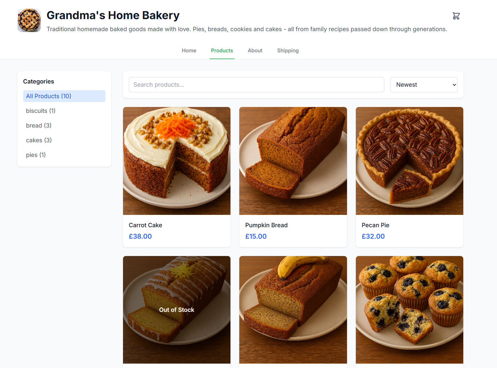 Shelfkit store dashboard